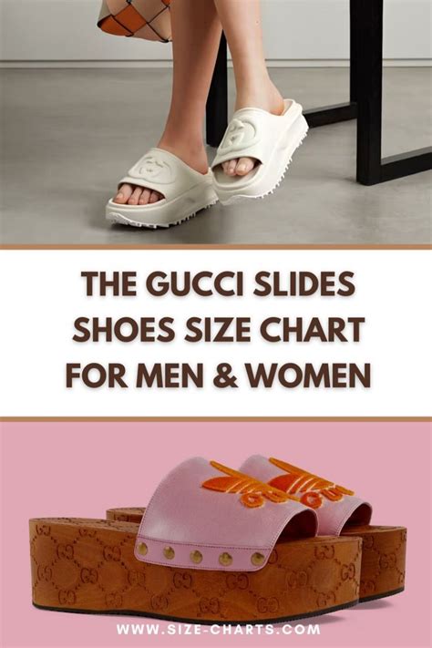 metallic gucci slides|Gucci slides size chart.